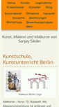 Mobile Screenshot of malkurse-berlin.de
